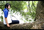 Cosplay-Cover: Zack (Cloud Fan-Shirt)