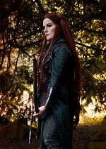 Cosplay-Cover: Tauriel (Spider Battle Dress)