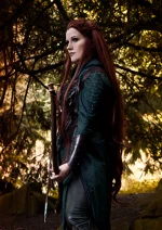Cosplay-Cover: Tauriel (Spider Battle Dress)