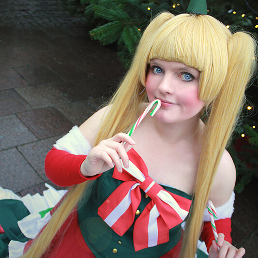 Cosplay: Dekomori Sanae [Christmas]