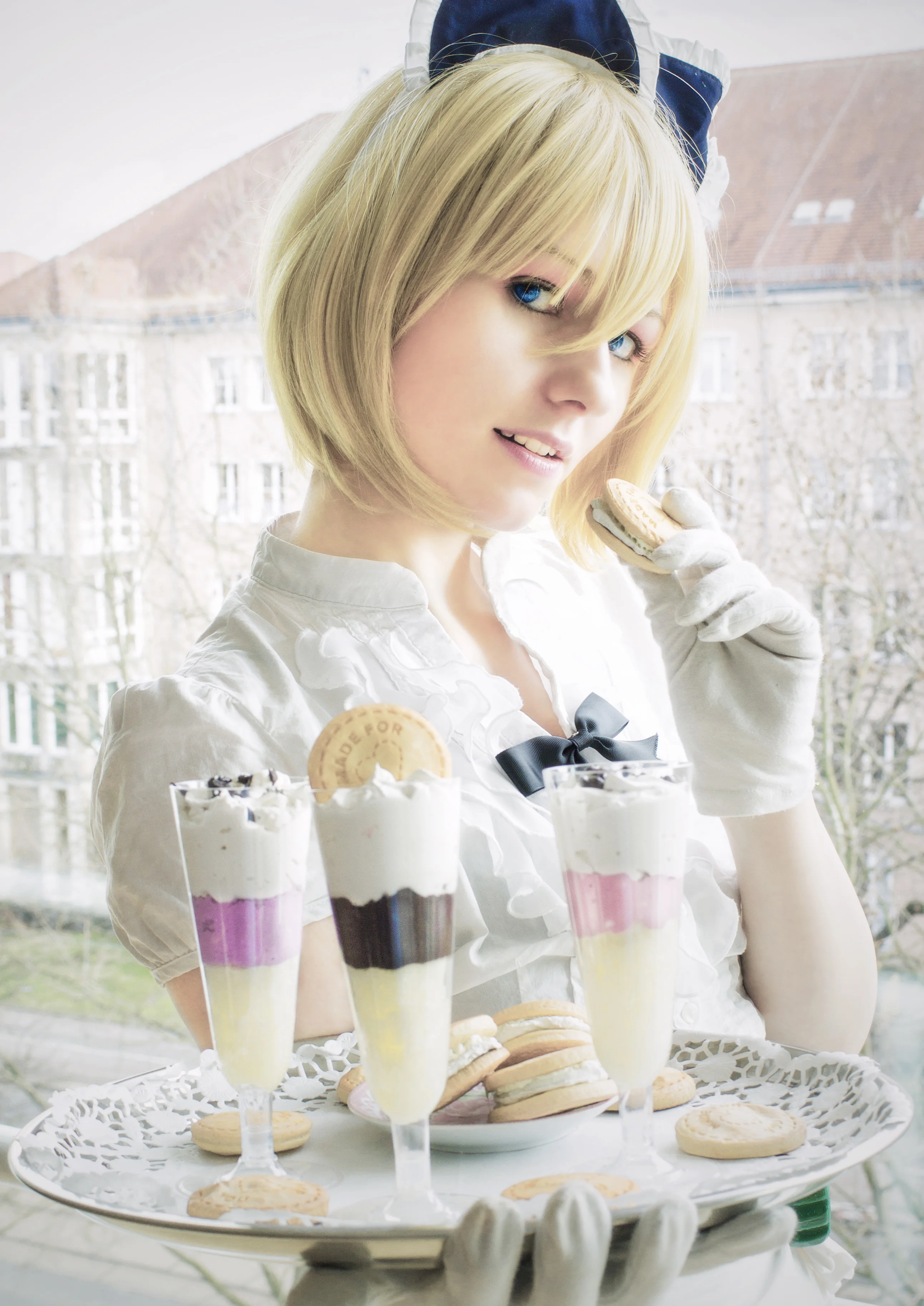 Cosplay-Cover: Takeru "T.K." Takaishi (Maid Version)