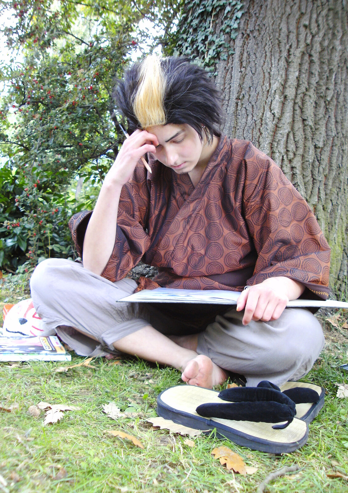 Cosplay-Cover: Ryuji Suguro (Yukata Version)