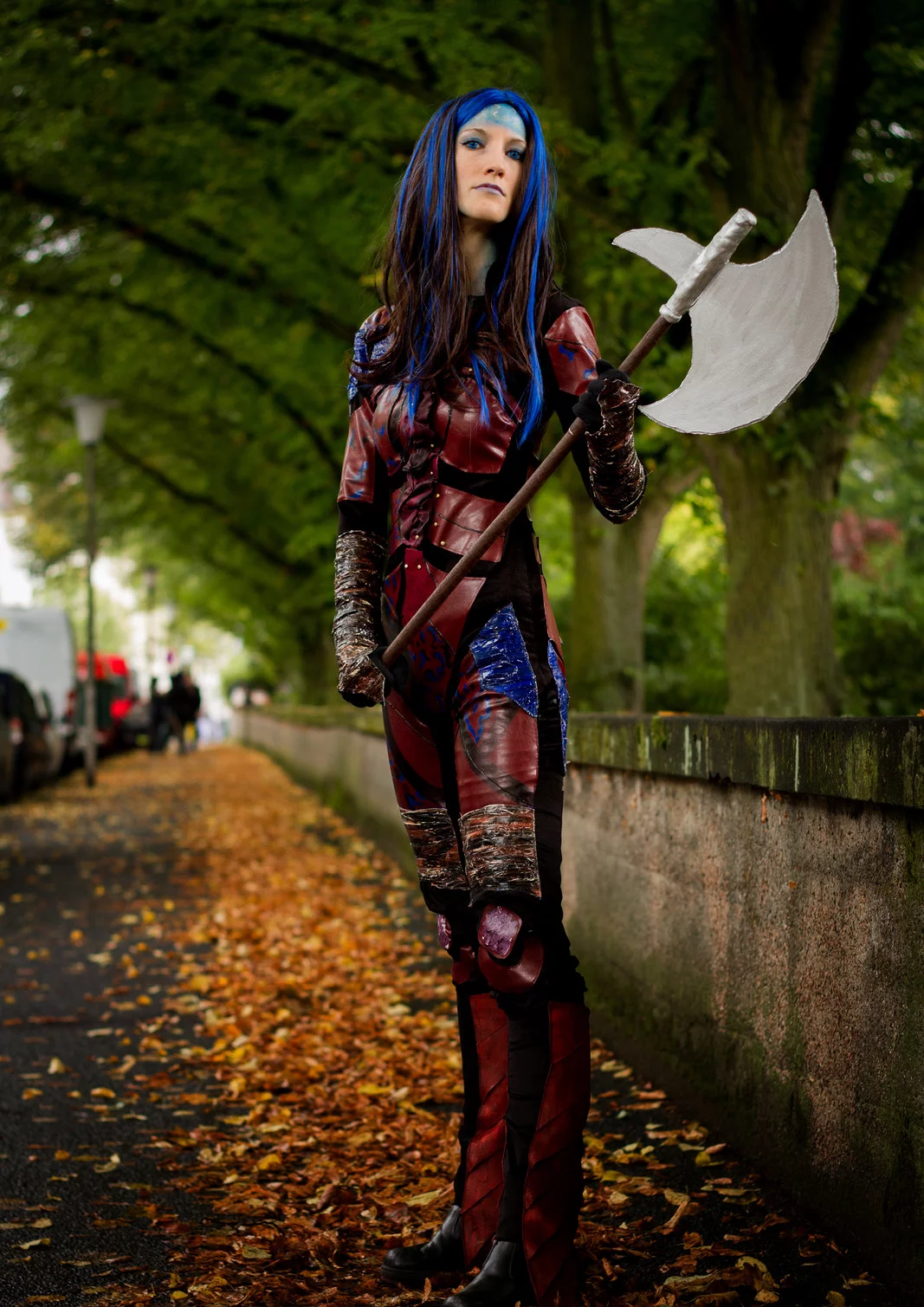 Cosplay-Cover: Illyria (Angel-Jäger der Finsternis)