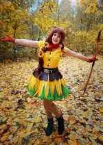 Cosplay-Cover: Sonnenblumen-Prinzessin Saleia (Travel)