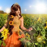 Cosplay: Sonnenblumen-Prinzessin Saleia