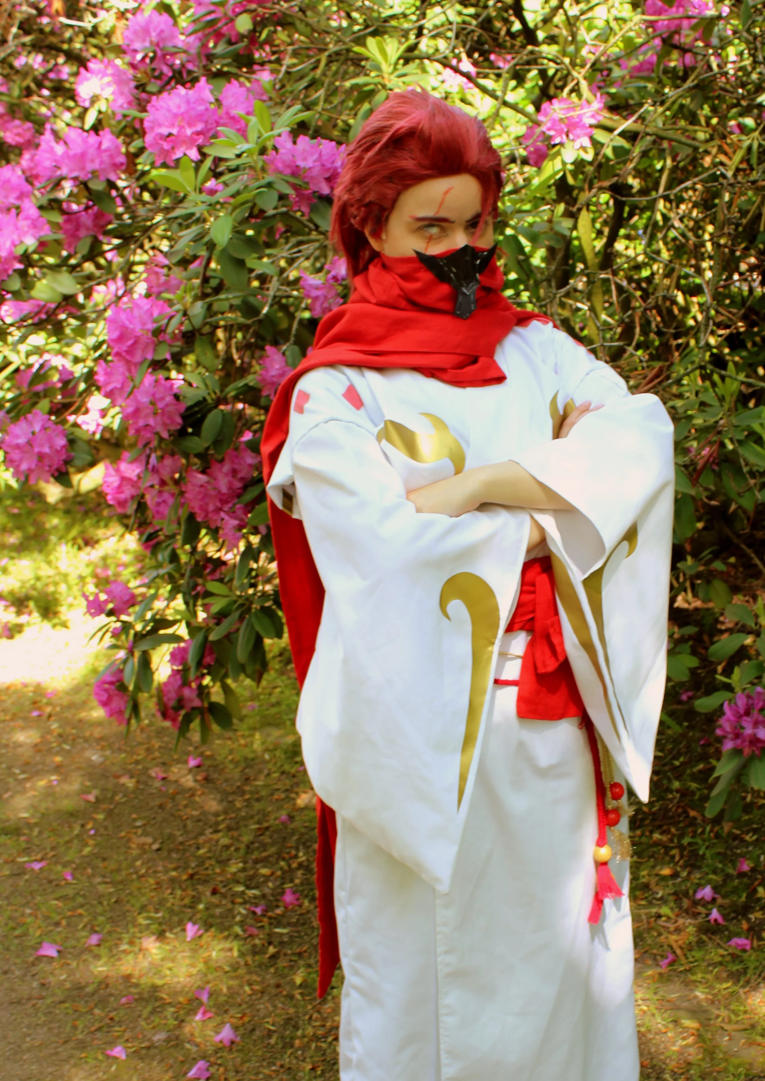 Cosplay-Cover: Saizo (Hochzeitsyukata Eigendesign)