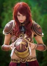 Cosplay-Cover: Valkyrie Leona