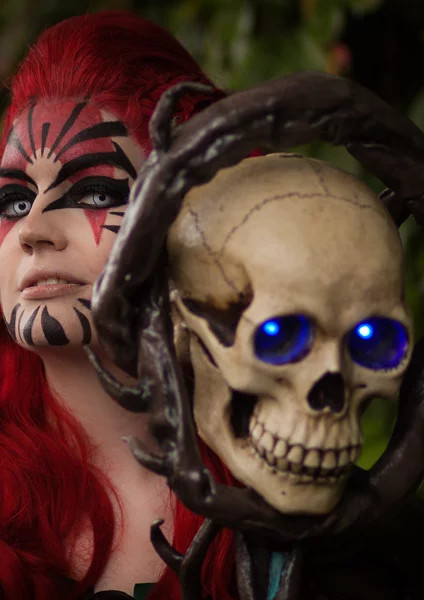 Cosplay-Cover: Primitive Rüstung (Nekromant)