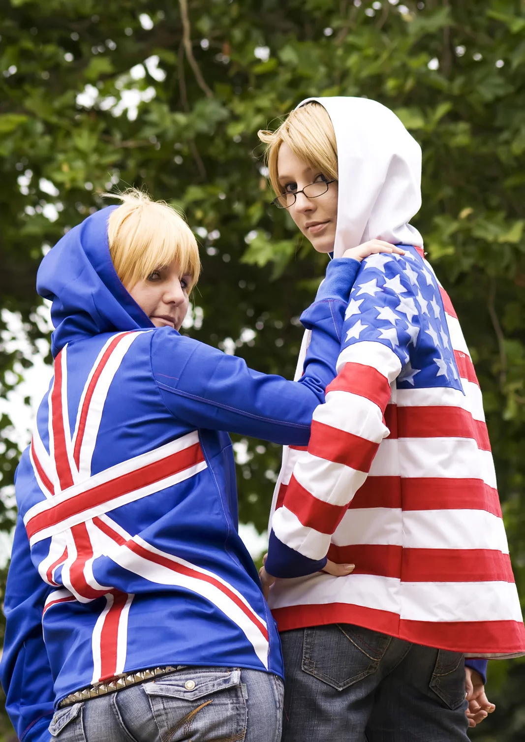 Cosplay-Cover: Arthur Kirkland/UK UnionJack Hoodie