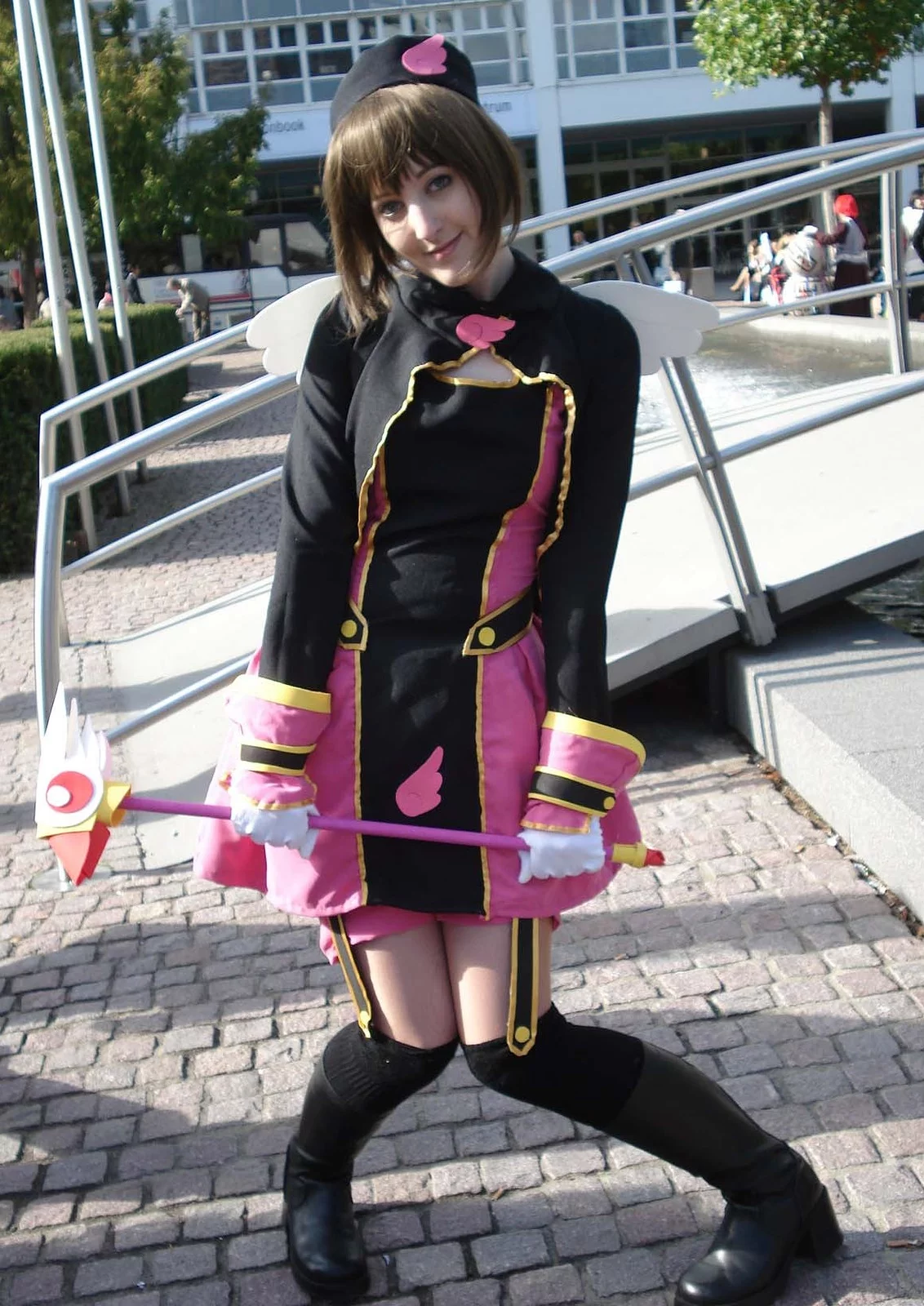 Cosplay-Cover: Sakura Black-Pink Artbookversion