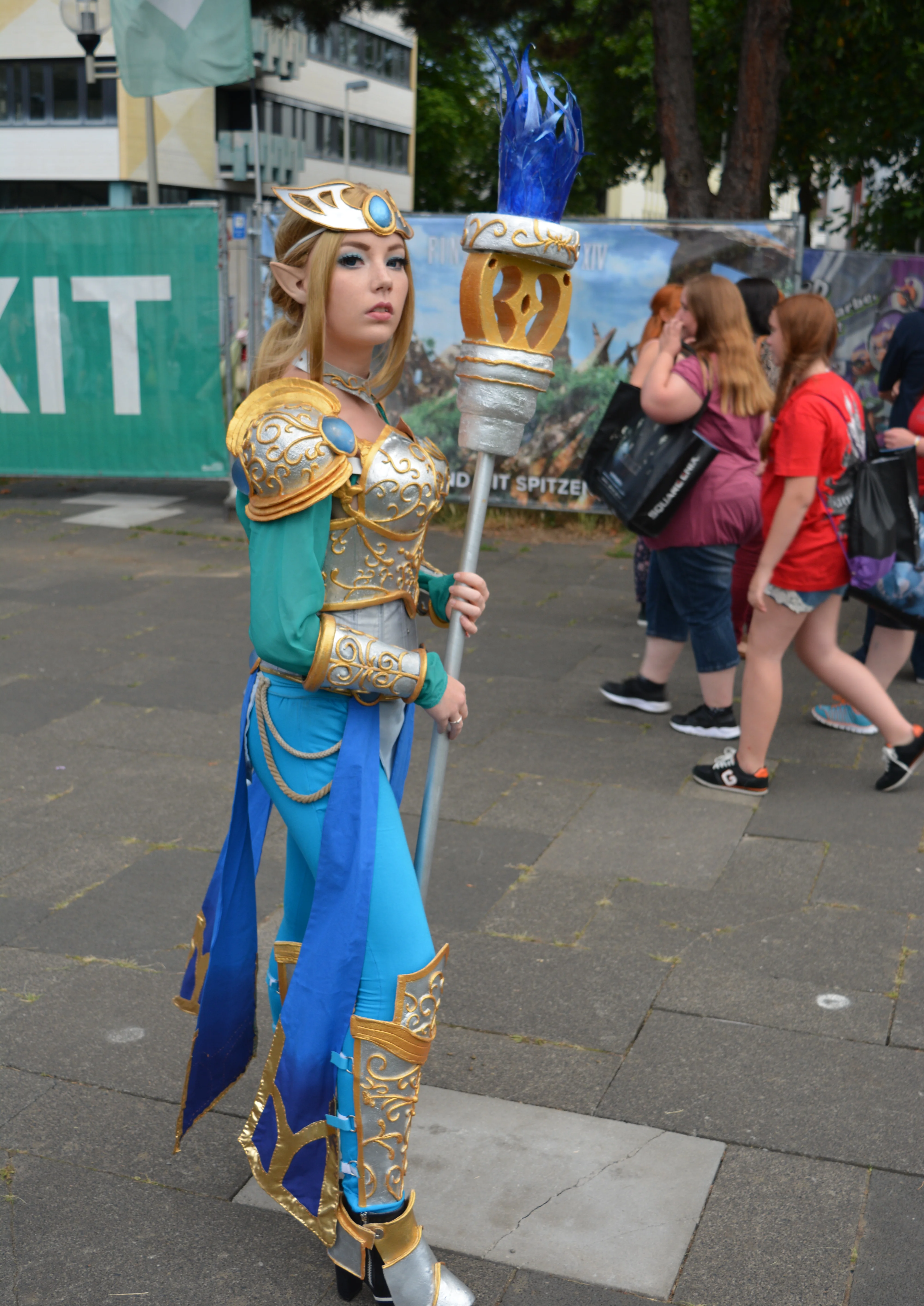 Cosplay-Cover: siegreiche Janna