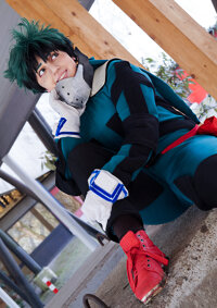 Cosplay-Cover: Izuku "Deku" Midoriya (Hero Suit Beta)