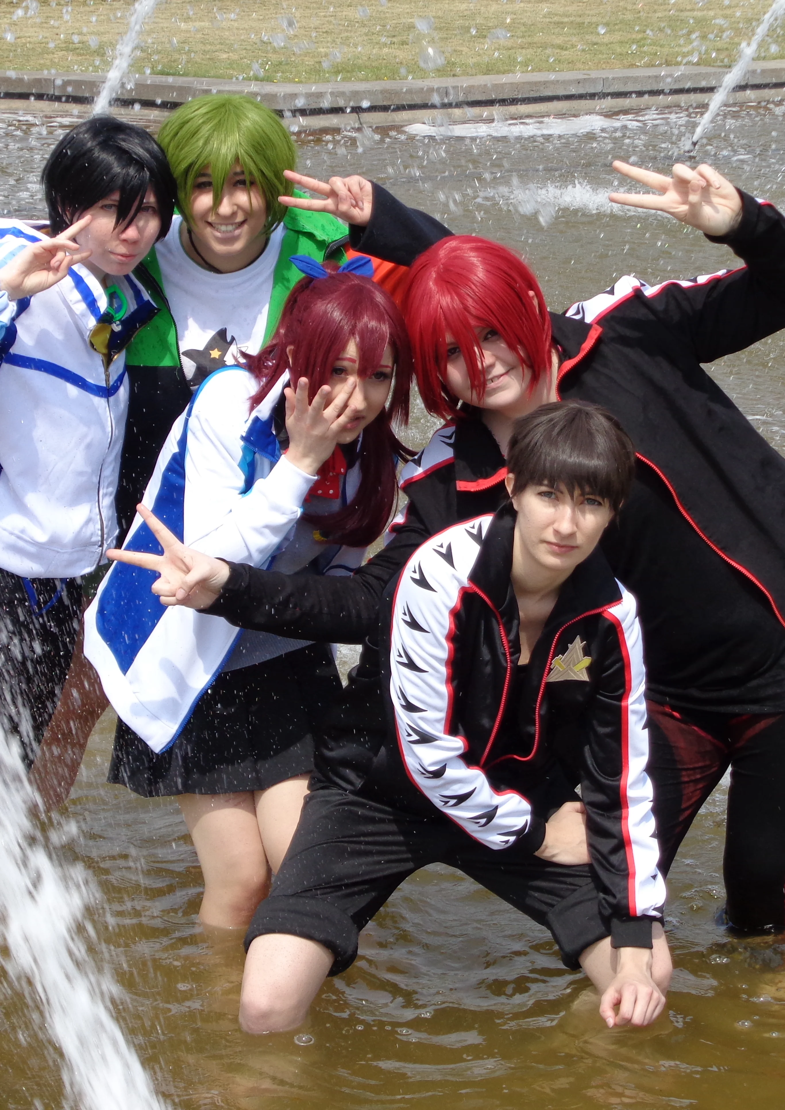 Cosplay-Cover: Rin Matsuoka - Samezuka Jacke