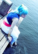 Cosplay-Cover: Bulma Briefs ~ Wüstenoutfit