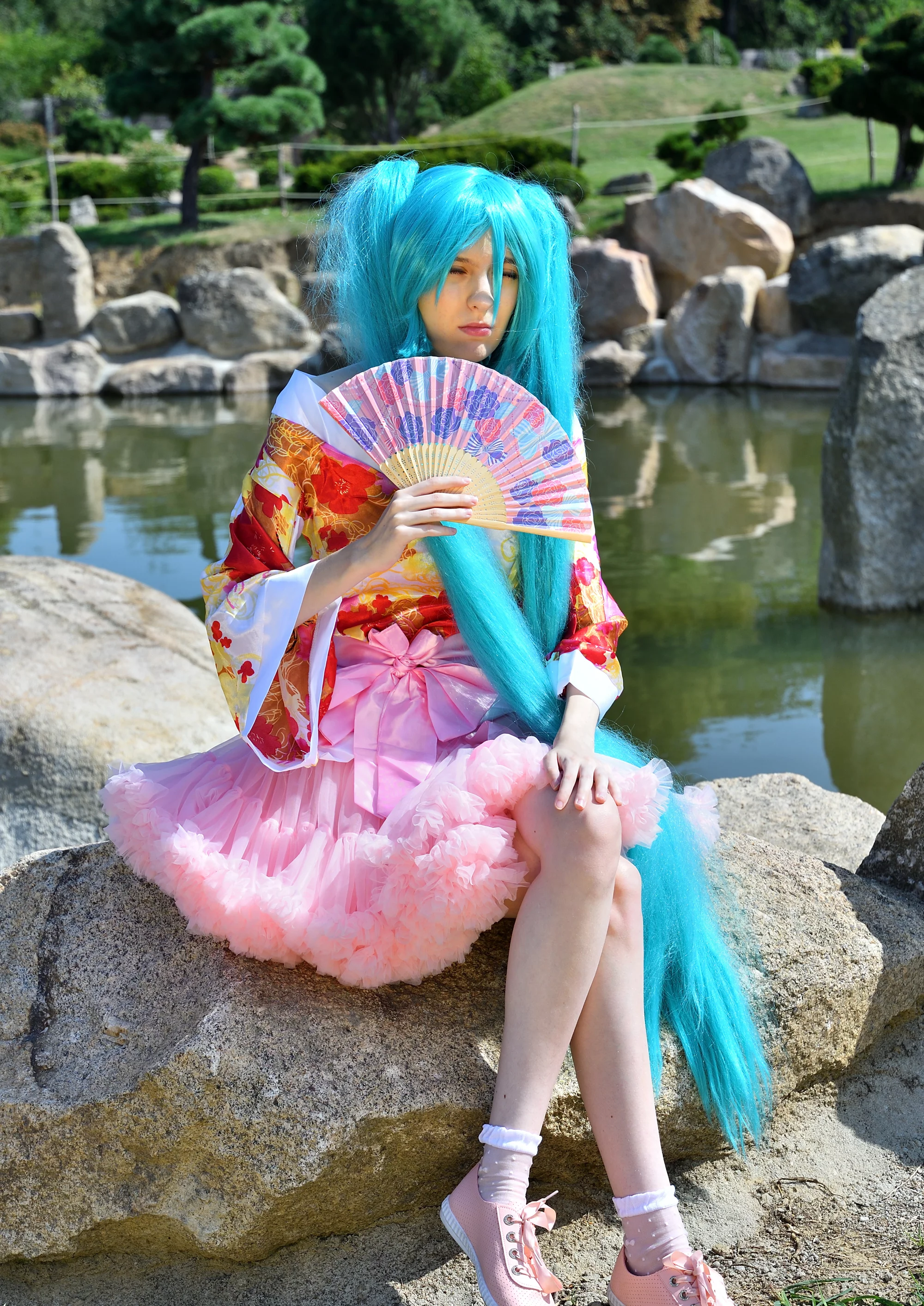 Cosplay-Cover: Harajuku Miku