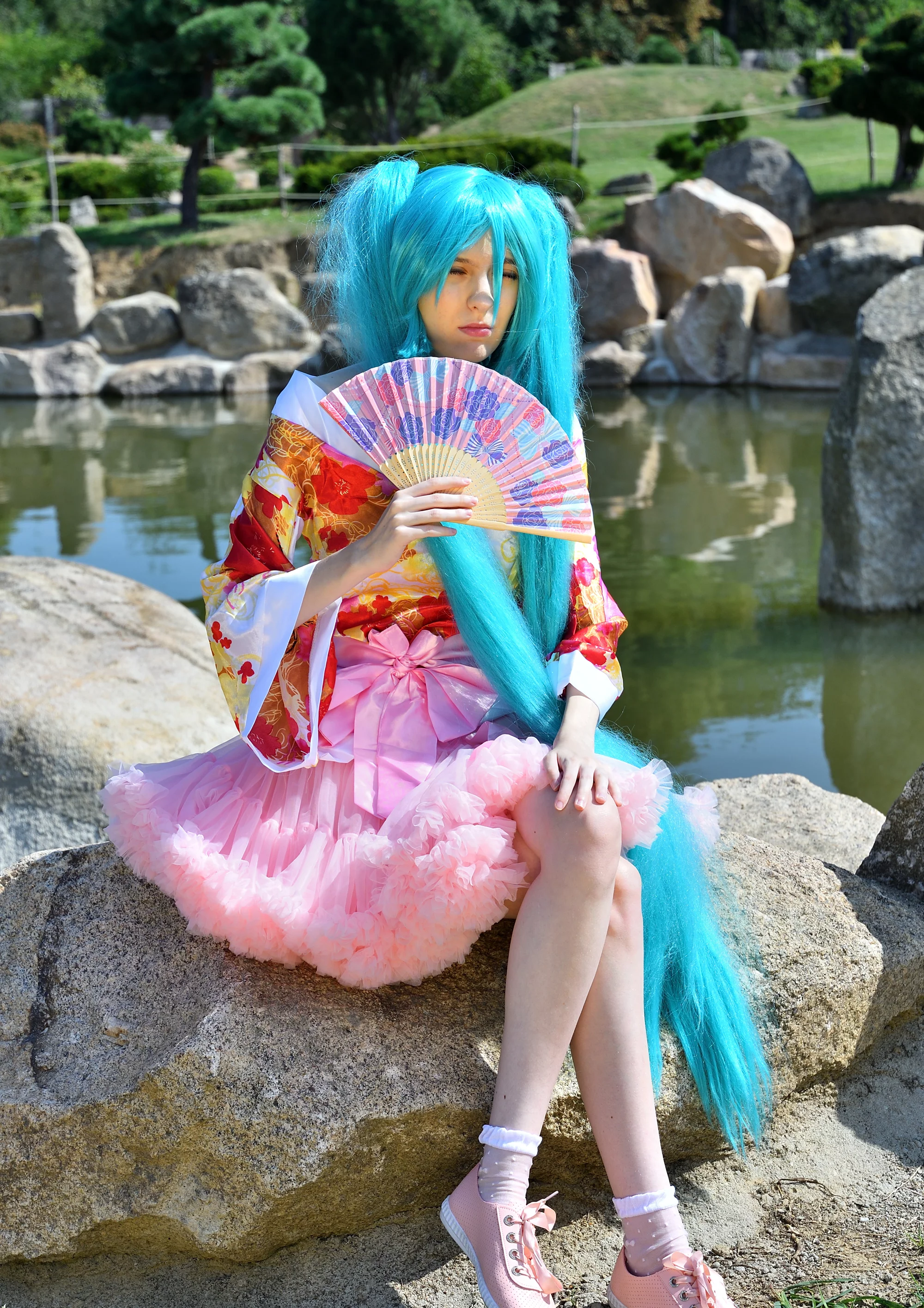 Cosplay-Cover: Harajuku Miku