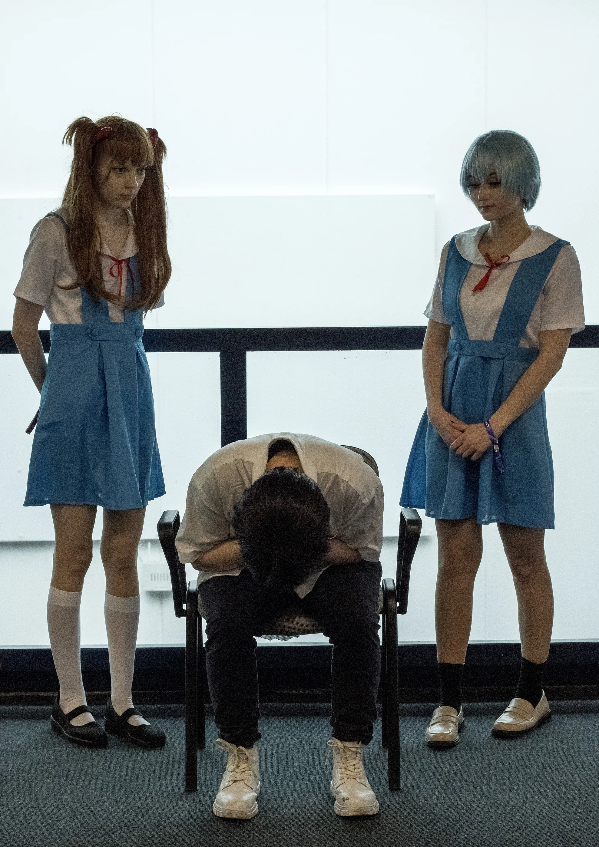 Cosplay-Cover: Asuka Soryu Langley (uniform)