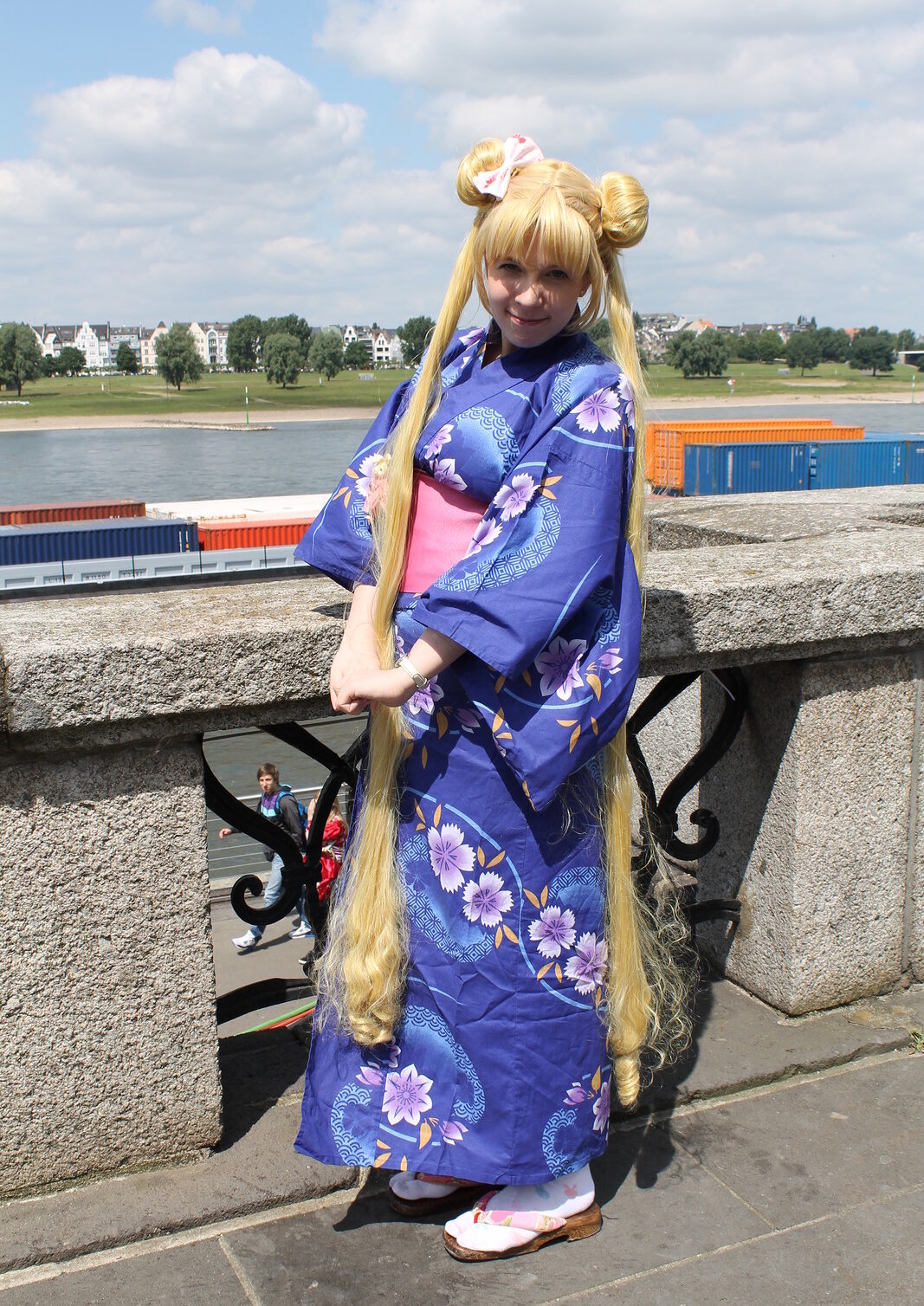 Cosplay-Cover: Usagi Tsukino (Yukata)