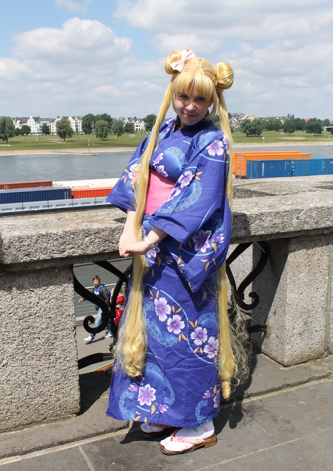 Cosplay-Cover: Usagi Tsukino (Yukata)