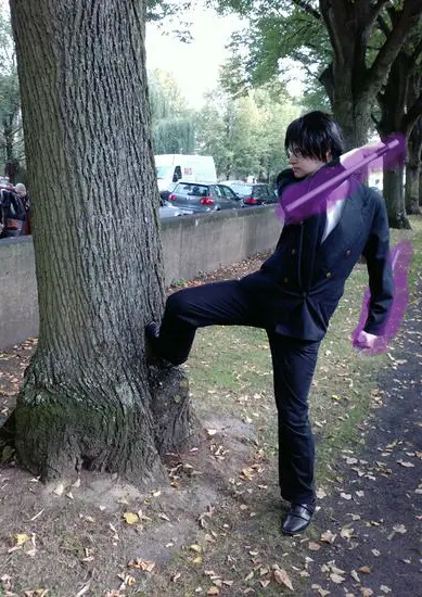 Cosplay-Cover: Hibari Kyouya (vongola familia)