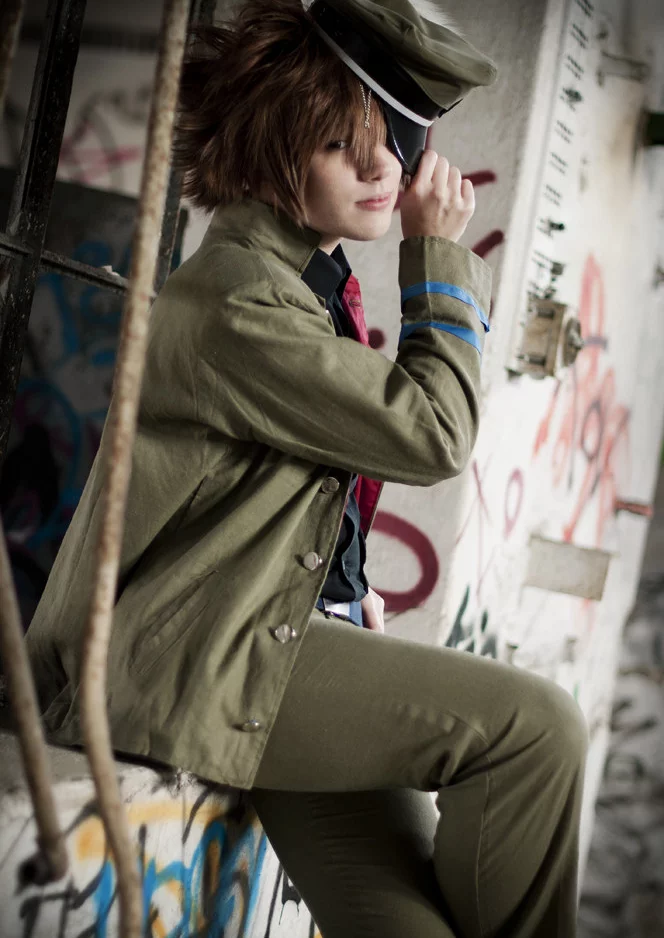 Cosplay-Cover: Sawada Tsunayoshi / Kokuyo Uniform