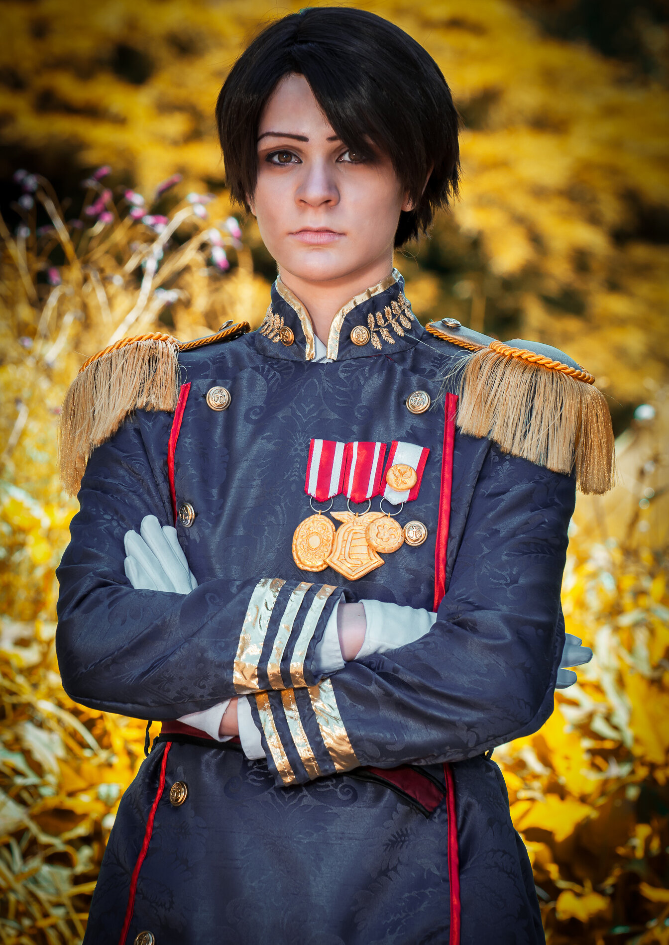 Cosplay-Cover: Levi Ackerman [Gala Uniform]