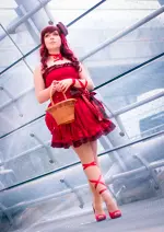 Cosplay-Cover: Himbeer Macaron