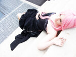 Cosplay-Cover: Sakura Haruno [Ballkleid]