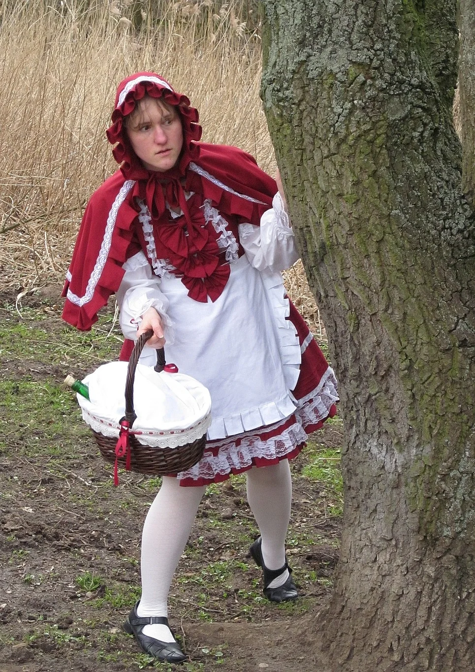 Cosplay-Cover: Rotkäppchen