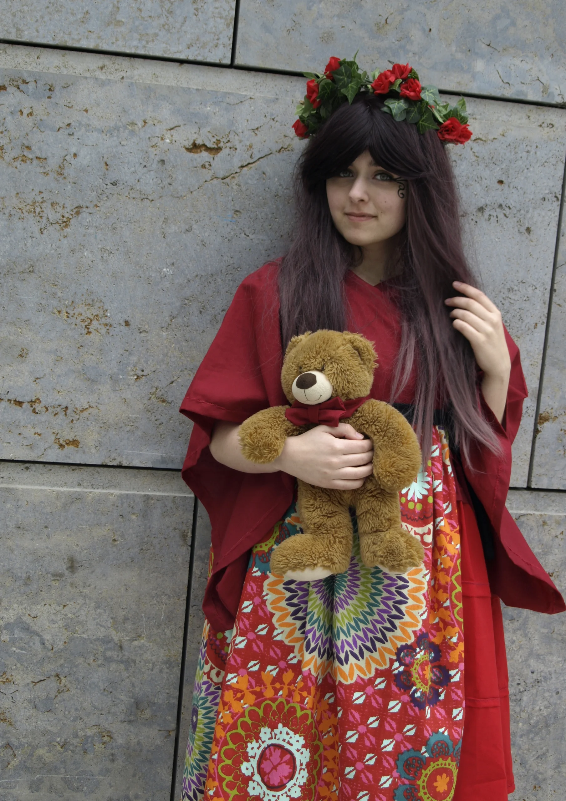 Cosplay-Cover: Red Wa-Lolita