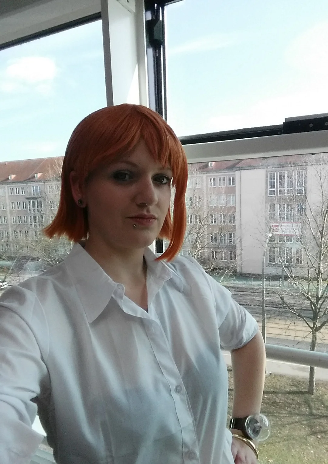 Cosplay-Cover: Nami - Schuluniform