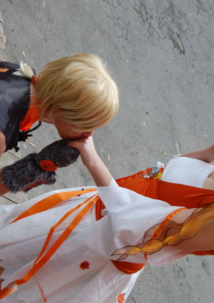 Cosplay-Cover: Garnet til Alexandros XVII - Halloween Town