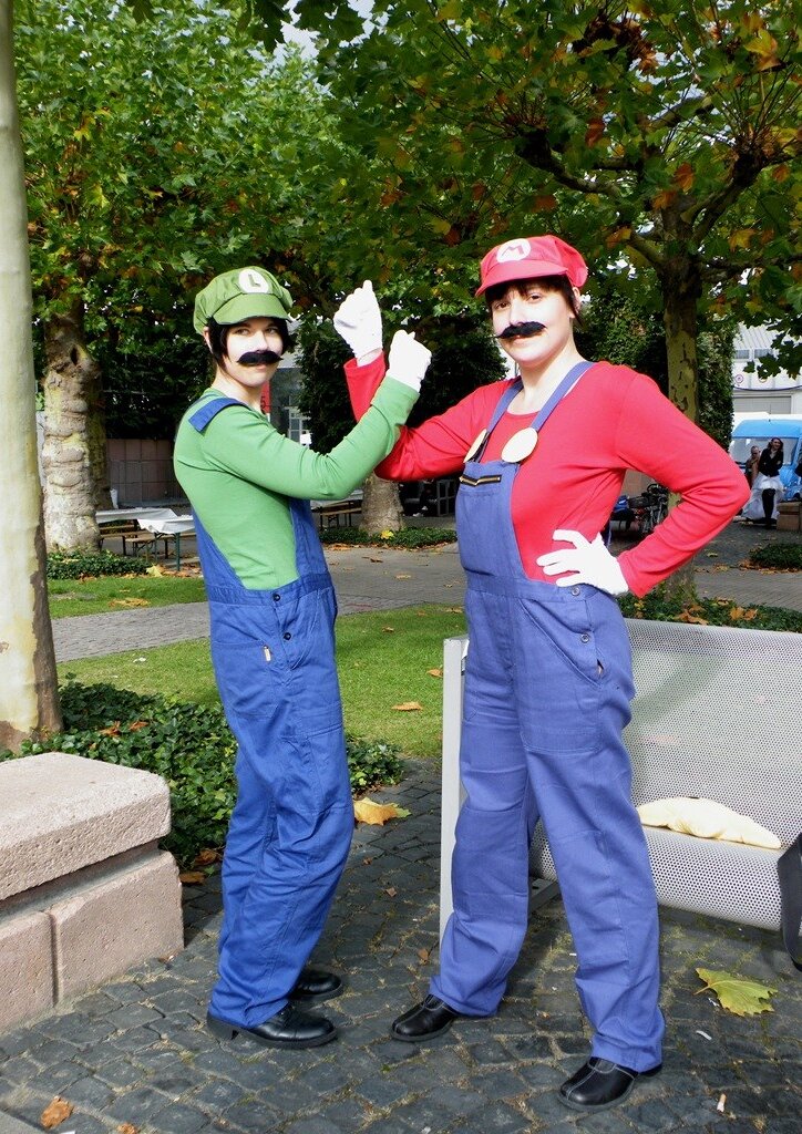 Cosplay-Cover: Luigi