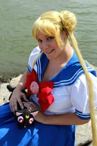 Cosplay-Cover: Usagi Tsukino *Sommerschuluniform*