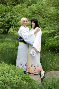 Cosplay-Cover: Garnet til Alexandros XVII - Kimono Style