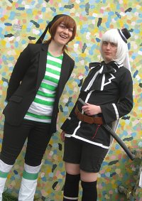 Cosplay-Cover: weisses Kaninchen