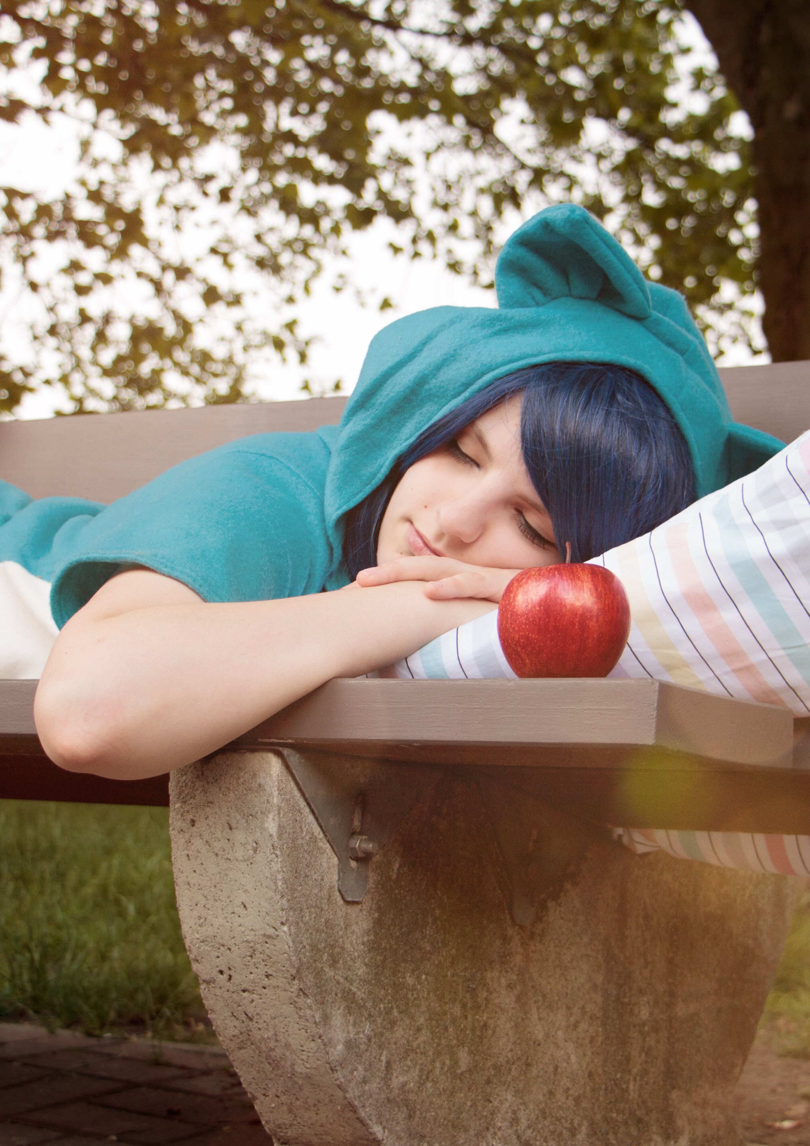 Cosplay-Cover: Relaxo [Gijinka]