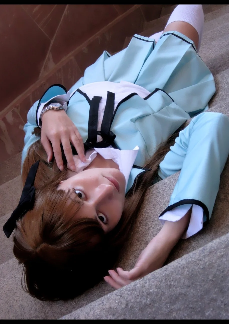 Cosplay-Cover: Kyoko Schuluniform