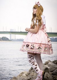 Cosplay-Cover: AP ♥ Melty Chocolate pink/weiß