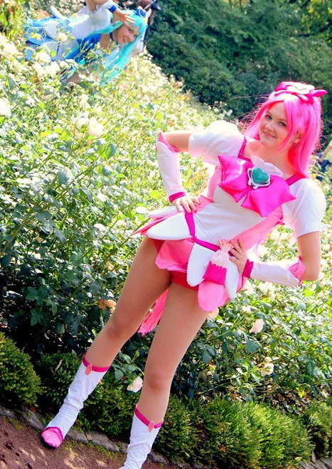 Cosplay-Cover: Cure Blossom