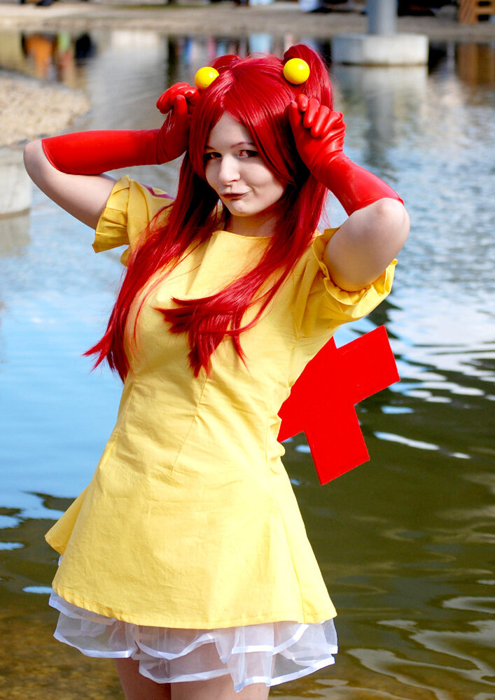 Cosplay-Cover: Plusle Gijinka