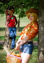 Cosplay-Cover: Applejack Gijinka