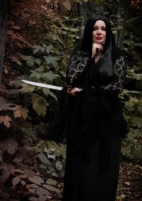Cosplay-Cover: Morticia Addams (The Addams Family)