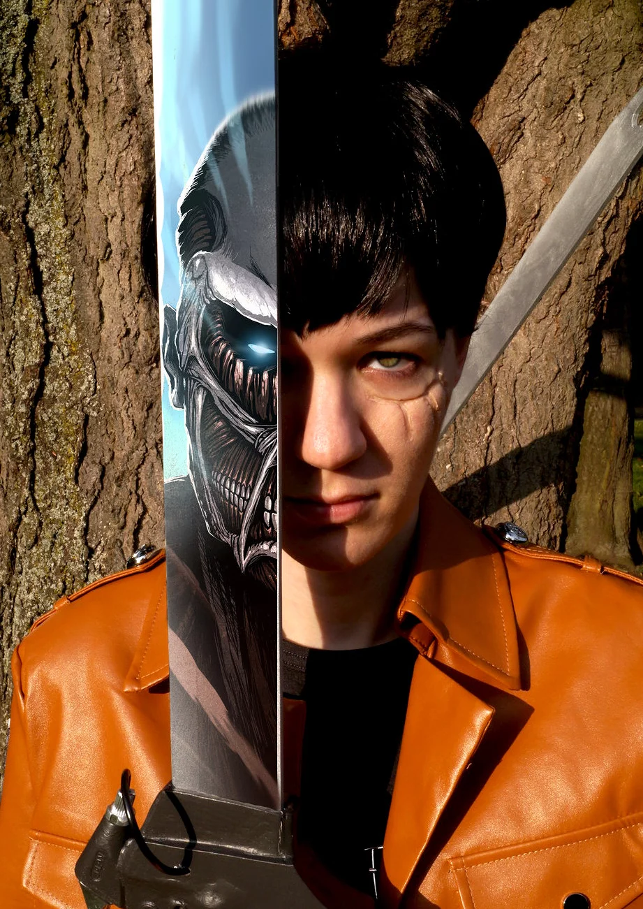 Cosplay-Cover: Bertholdt Fubar [Scouting Legion]