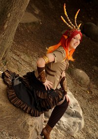 Cosplay-Cover: Steampunk Drache (Element Feuer)