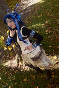 Cosplay-Cover: Steampunk Drache (Element Wasser)