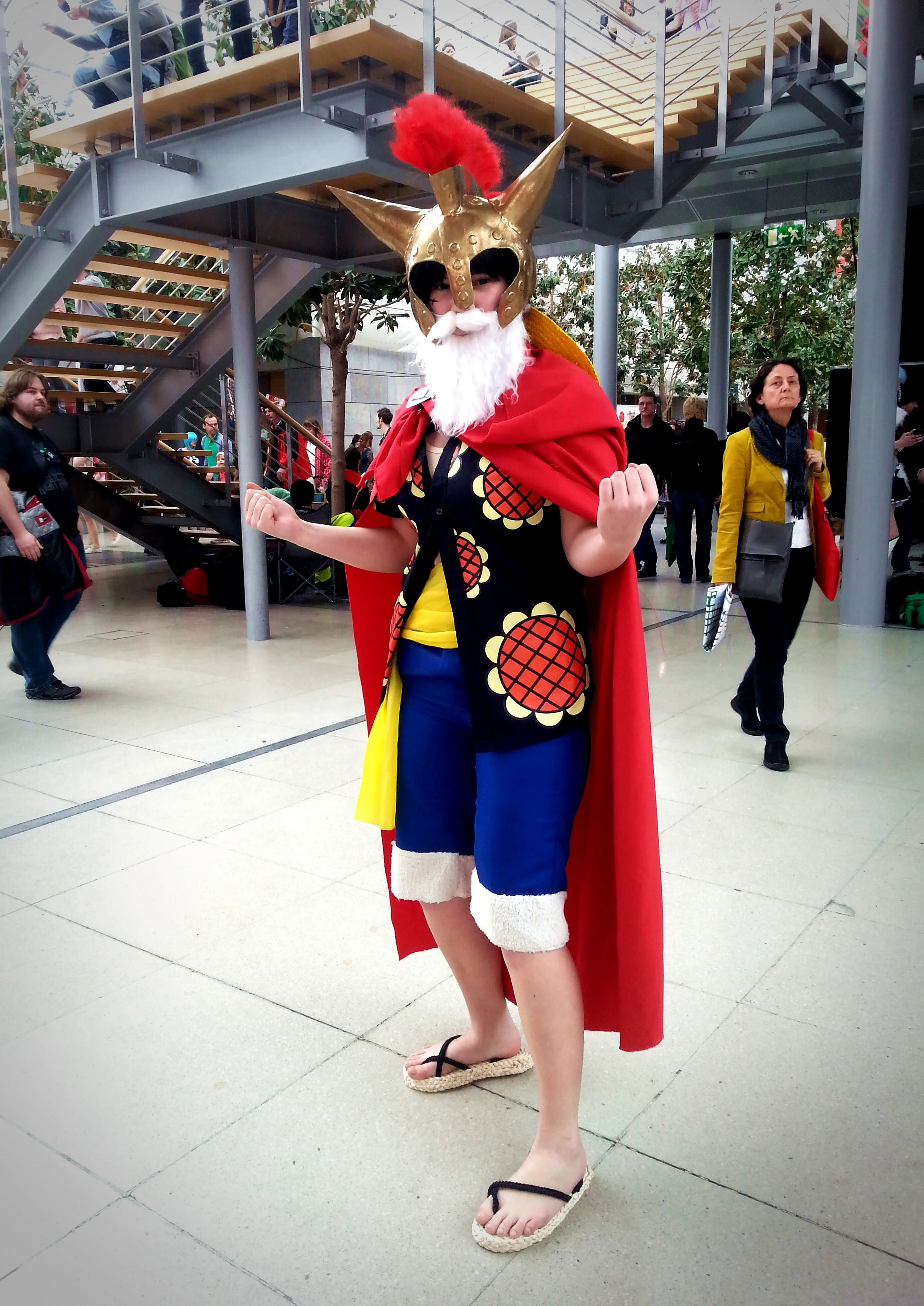 Cosplay-Cover: Lucy - Dress Rosa (Monkey D Luffy)