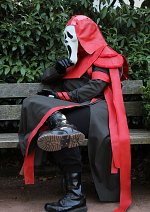 Cosplay-Cover: Ghostface (rot/schwarze Skin Version)