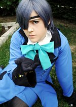 Cosplay-Cover: Ciel Phantomhive (Seison 1 Blue version)