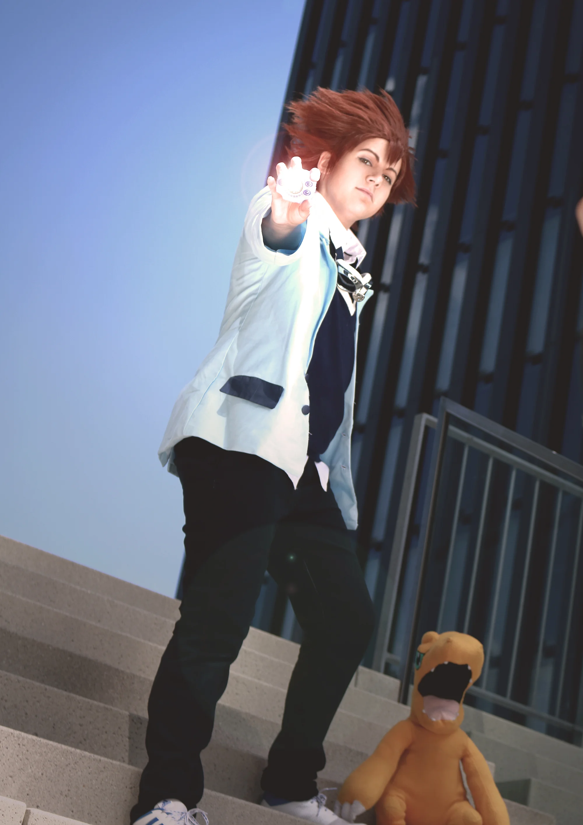 Cosplay-Cover: Taichi "Tai" Yagami (Tri 'Schooluniform')